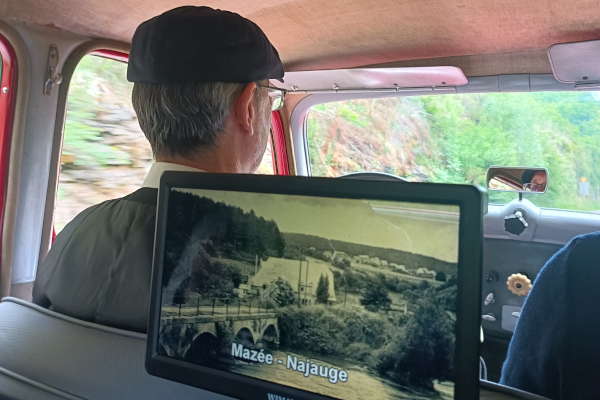 cran de vidéo guide pour les passagers